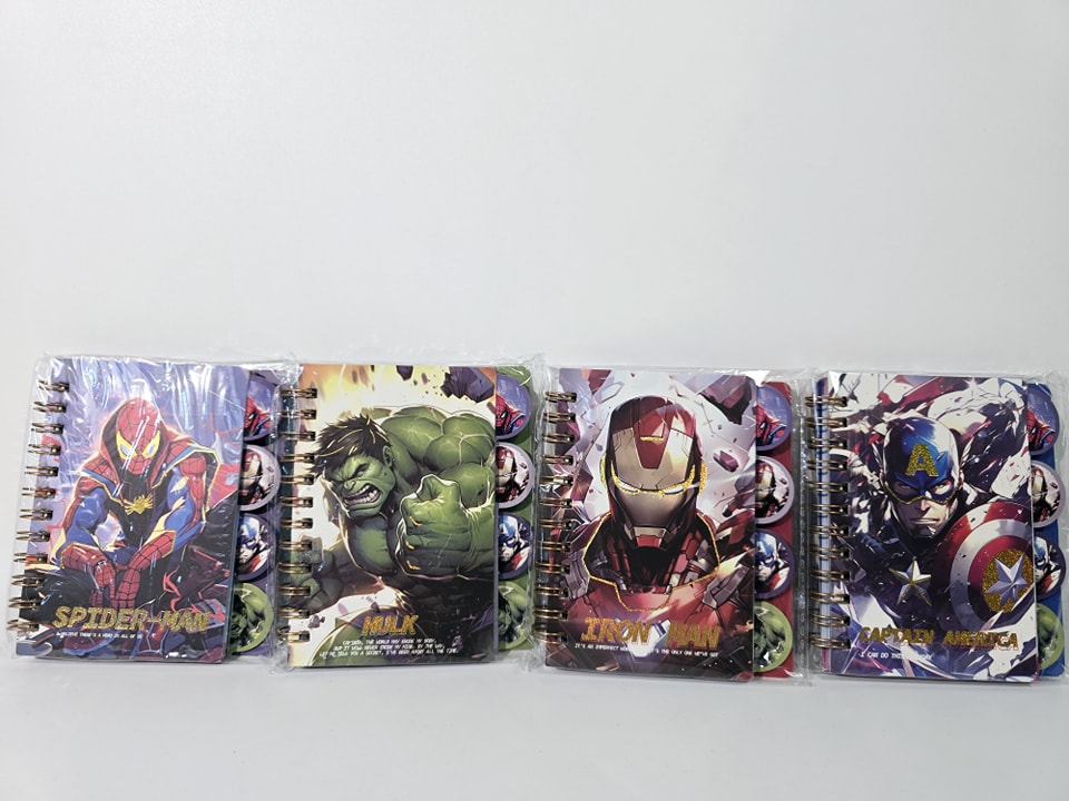 ТЭМДЭГЛЭЛИЙН ДЭВТЭР MARVEL 92*116mm